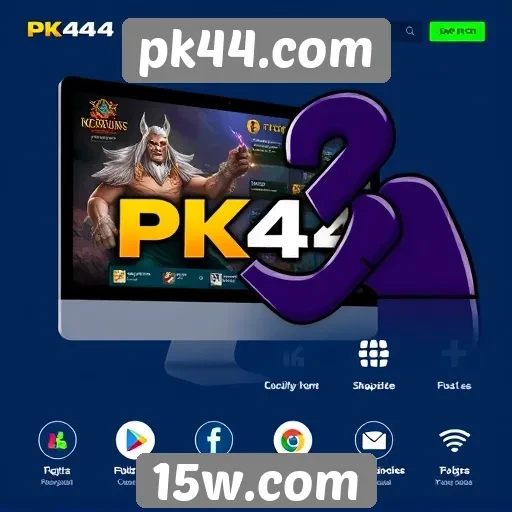 Análise das funcionalidades do pk44.com
